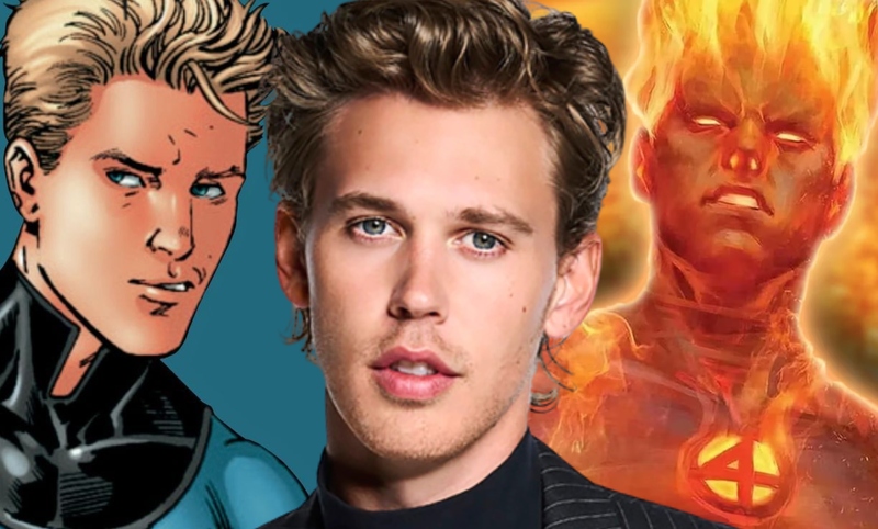 ‘Quarteto Fantástico’: Austin Butler se torna o Tocha-Humana em INCRÍVEL arte feita por fã