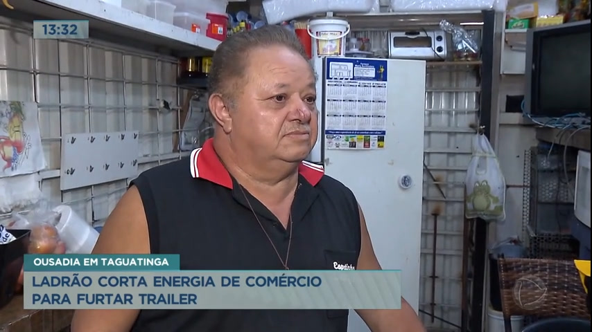 Trailer é arrombado e comerciante tem prejuízo de R$ 5 mil