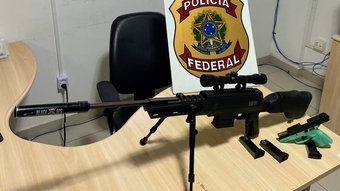 PF apreende arma de homem que gravou vídeo ameaçando Lula