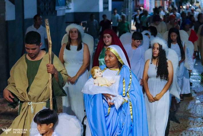 Evento municipal de celebração ao Natal encanta o público