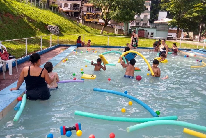 Complexo Esportivo sediou tarde de lazer para crianças autistas