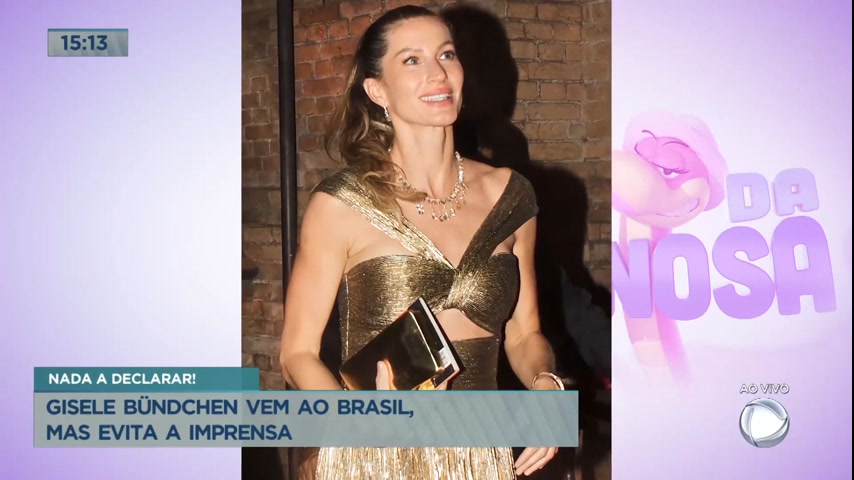 Gisele Bündchen vem ao Brasil pela primeira vez após separação