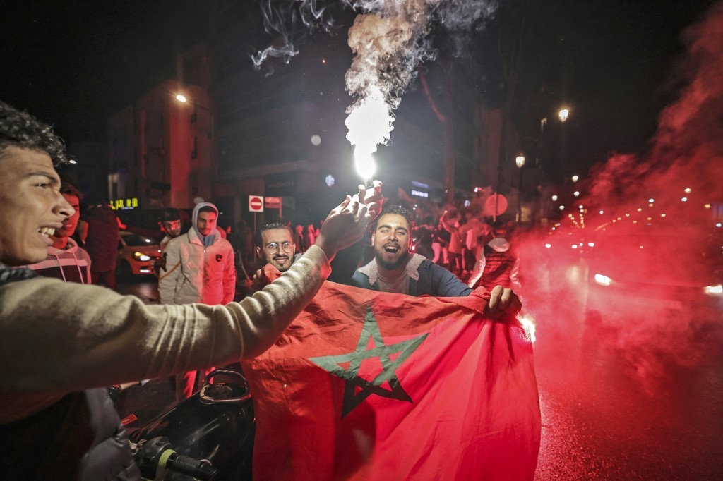 FOTOS: Torcedores do Marrocos lamentam derrota para França, mas celebram campanha histórica