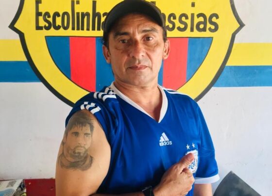 paraibano-que-tatuou-messi-promete-novas-tatuagens-de-maradona-e-do-finalista-da-copa-do-mundo-2022