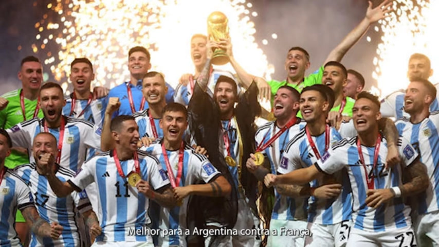 Argentina chega ao tricampeonato da Copa do Mundo | R7 na Copa