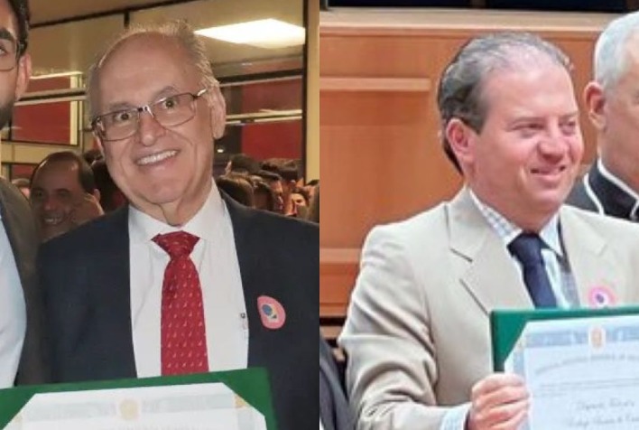 Roberto Andrade e Rodrigo de Castro são diplomados