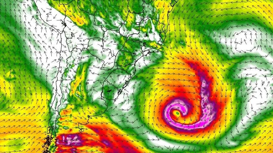 Alerta: grande ciclone se formará e provocará impactos no Brasil