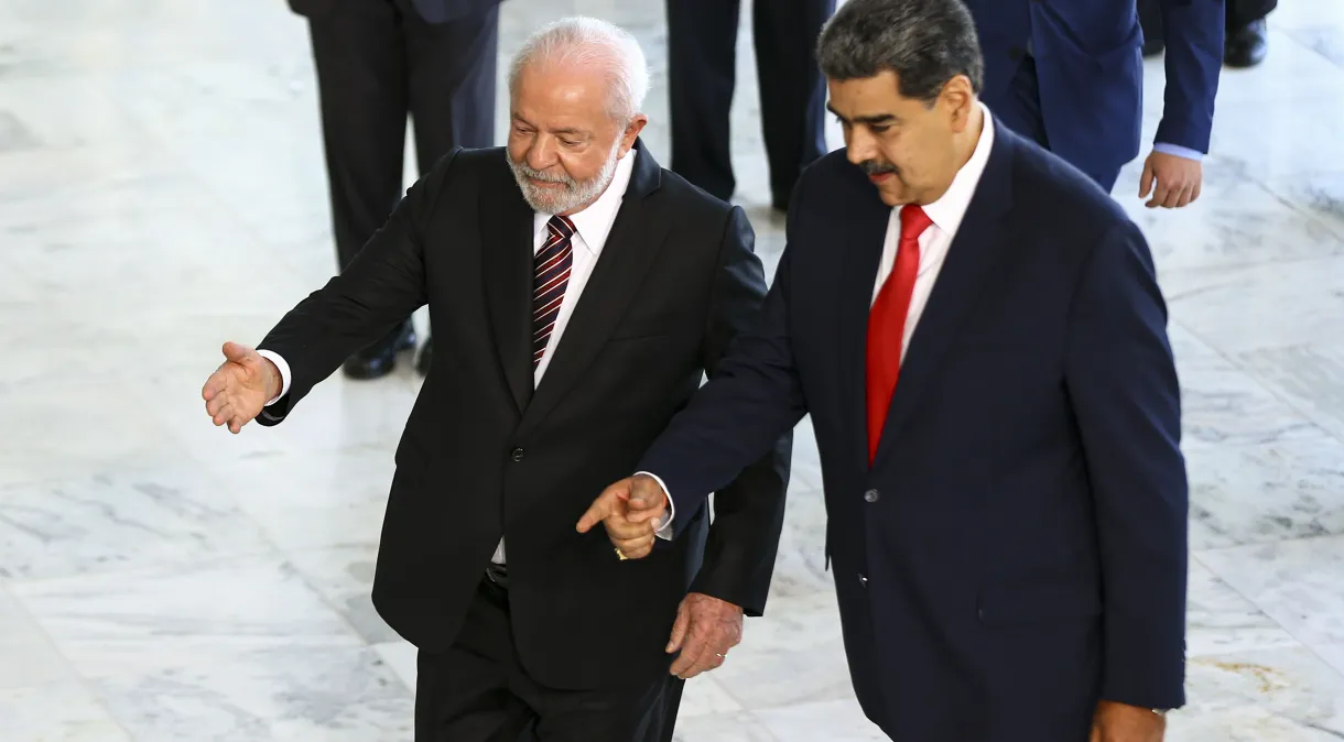 Lula recebe ligação de Maduro e mostra preocupação com tensão entre Venezuela e Guiana