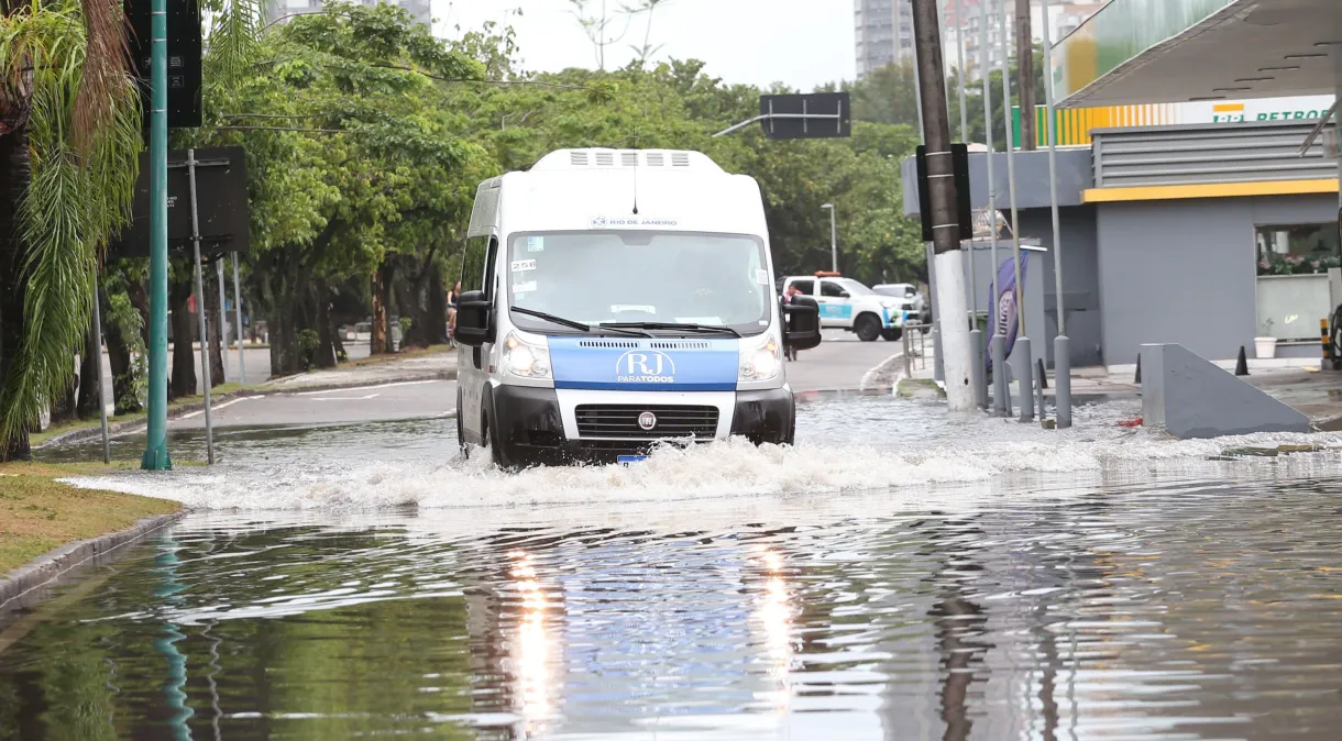 Cidade do Rio de Janeiro tem recorde histórico de chuva no mês de janeiro