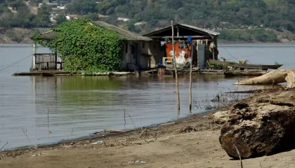 Rio Madeira atinge nível mais baixo da história, em Porto Velho (RO)