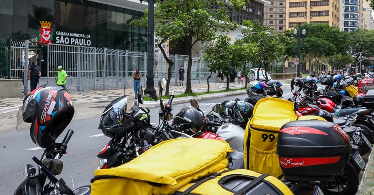 TJ proíbe multa e apreensão de motos de aplicativo em São Paulo