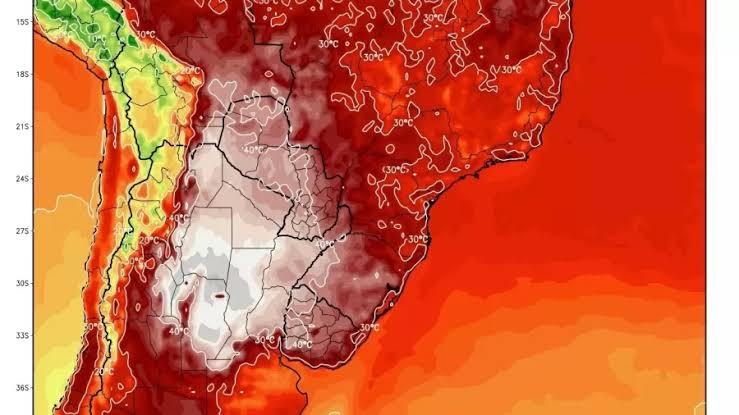 Brasil enfrenta segunda onda de calor mais intensa da história