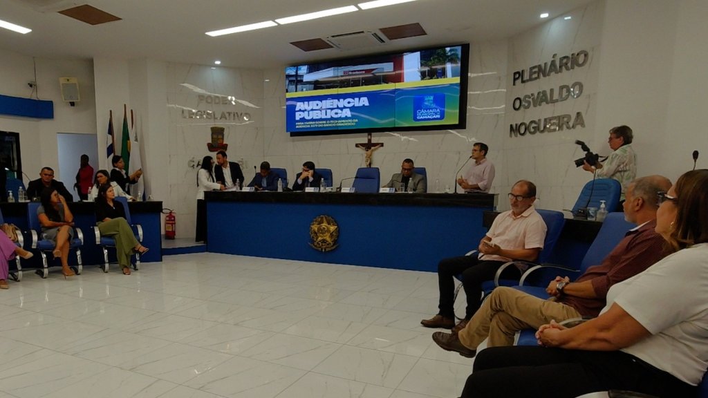 Câmara de Camaçari realiza audiência pública sobre fechamento de agência do Bradesco