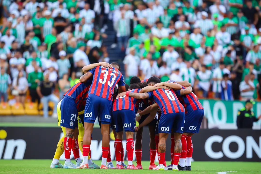 Bahia perde para o Atlético Nacional e decisão fica para última rodada