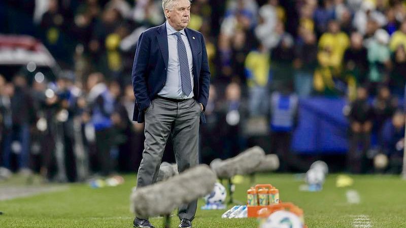 Ancelotti comemora primeira vitória sob o comando da Seleção Brasileira: “Jogo completo”