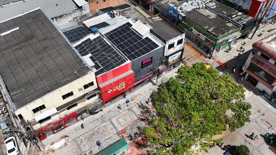 Obras do Centro Histórico e da Av. Eixo Urbano Central passam por vistoria técnica