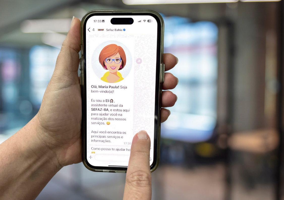 Sefaz-Ba amplia atendimento à população com novo canal via Whatsapp