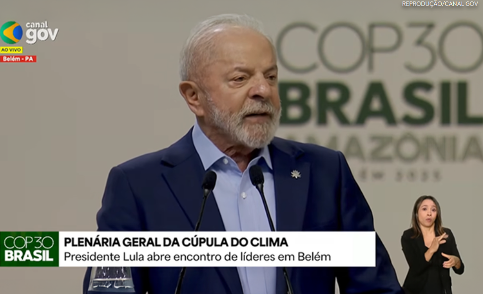 Lula defende superação do egoísmo para que o mundo enfrente a urgência climática