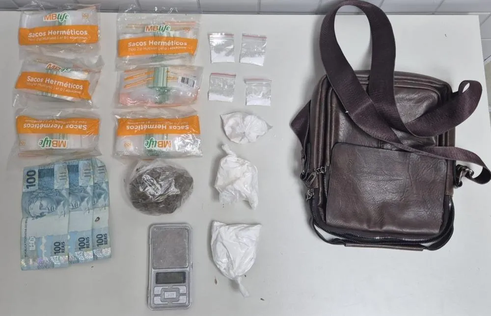 Denúncia de violência doméstica leva à apreensão de drogas no Parque Satélite