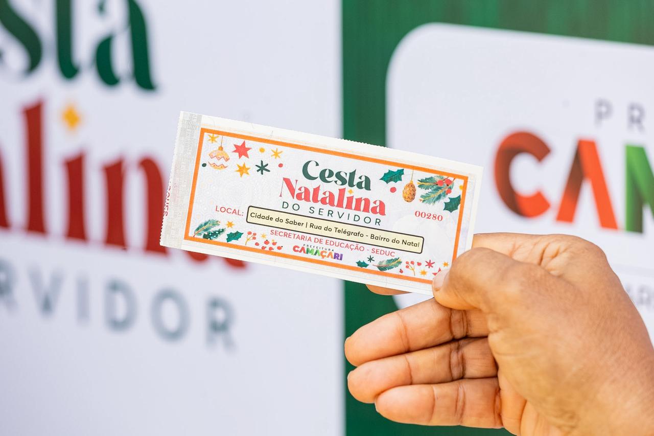 Com atendimento ágil e organização, Prefeitura inicia entrega dos cupons da Cesta Natalina do Servidor