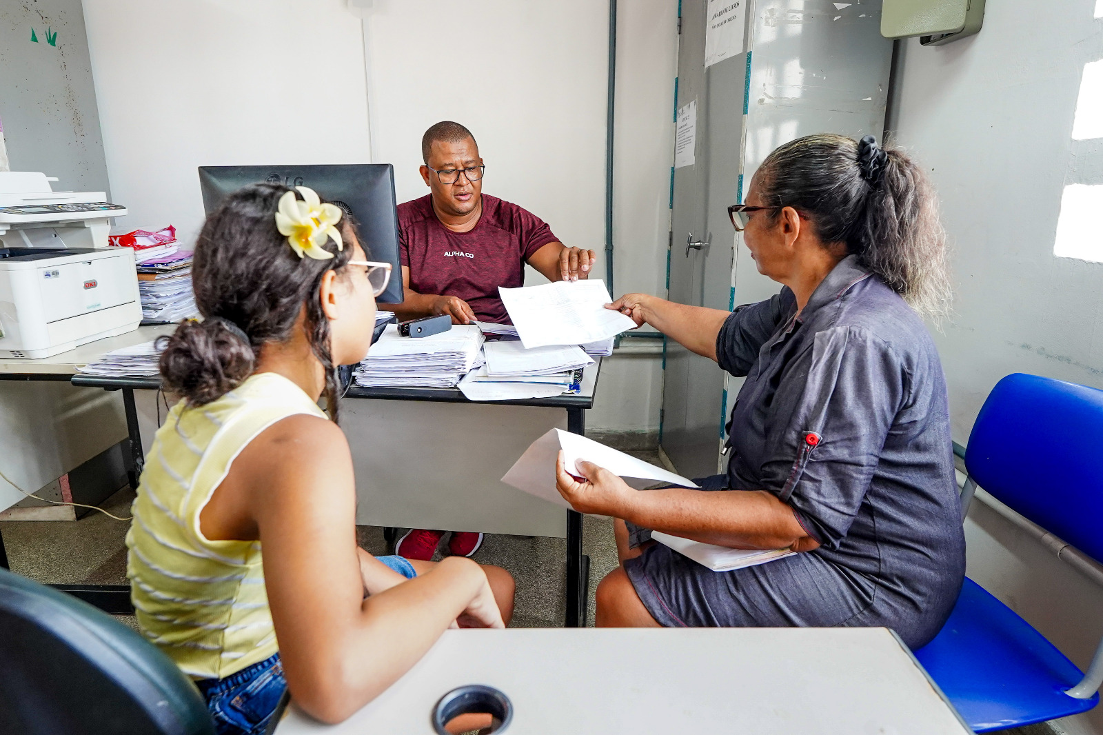 Matrículas para alunos regulares da rede pública municipal acontecem com tranquilidade