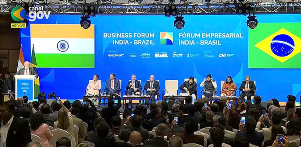 Fórum Empresarial Brasil-Índia impulsiona compromisso de expansão de negócios e inovação