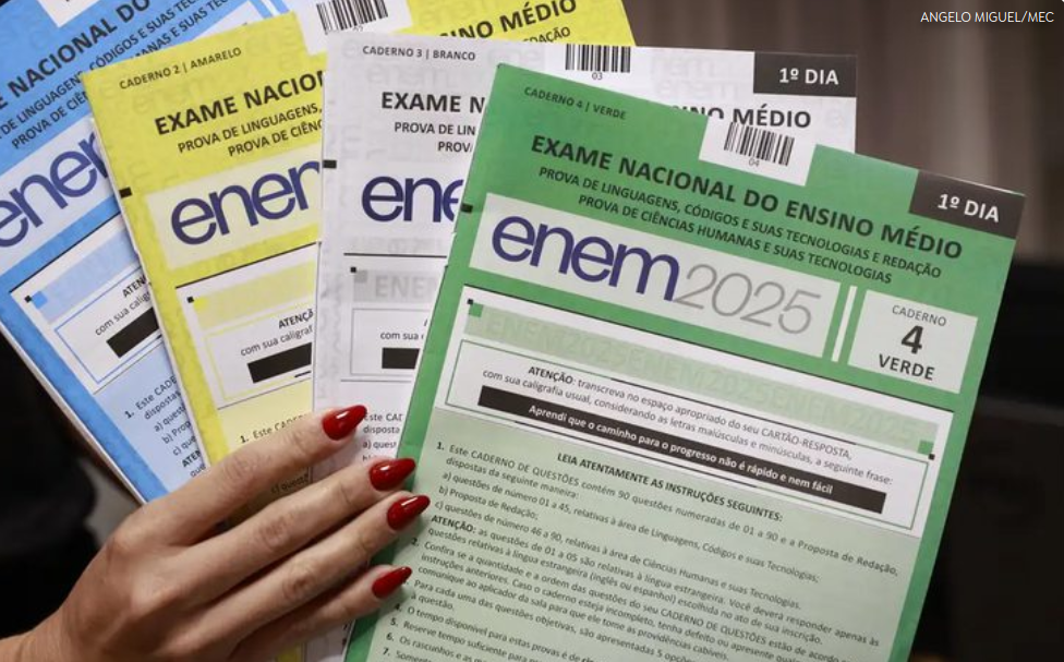 Enem 2025: divulgado espelho da redação