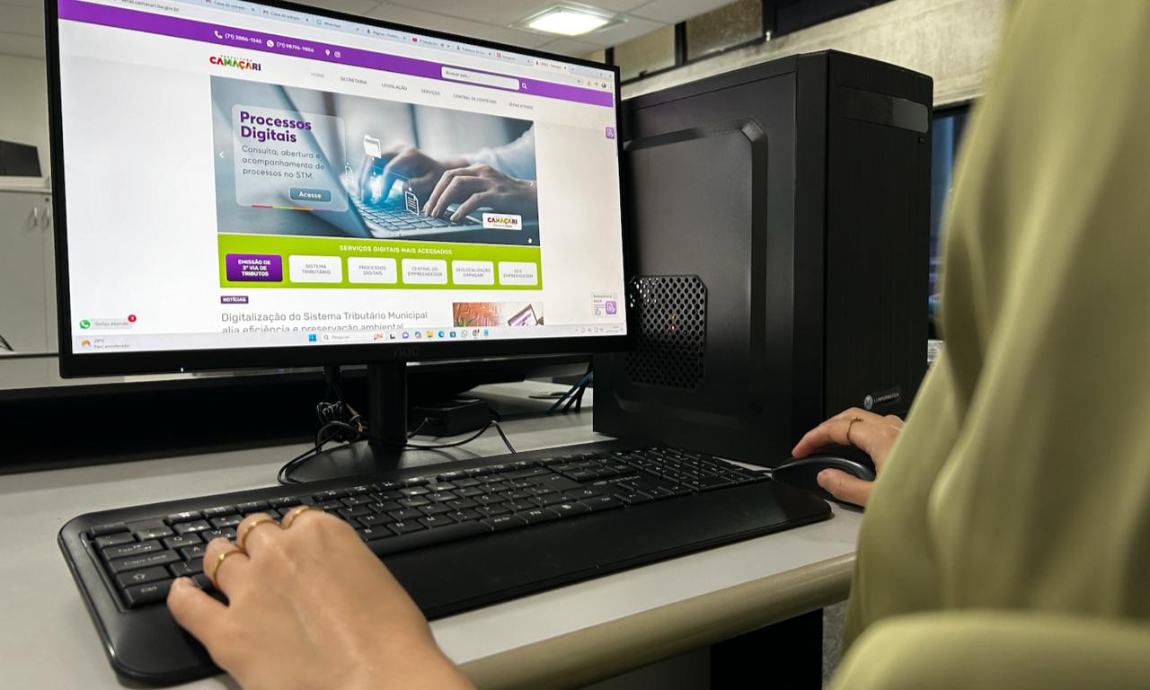 Digitalização do Sistema Tributário Municipal alia eficiência e preservação ambiental