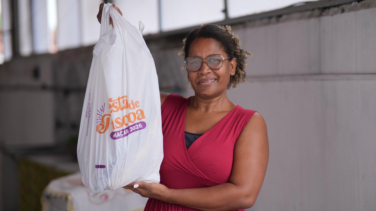 Entrega da Cesta de Páscoa 2026 é marcada pela segurança, inovação, tecnologia e cuidado