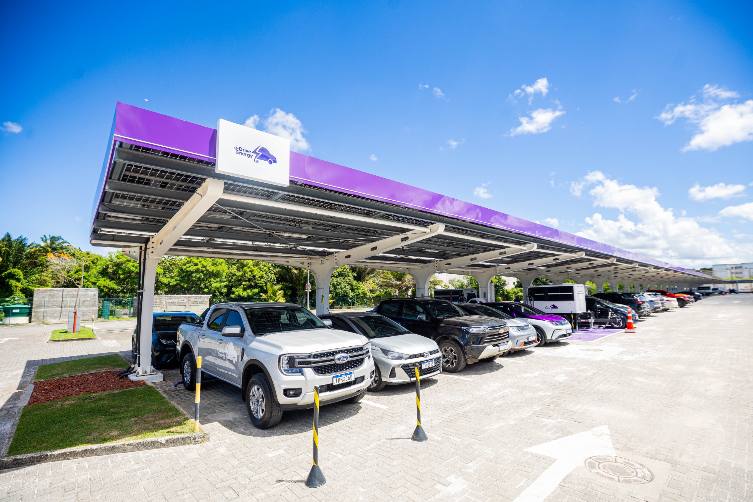 Maior Hub de Recarga de veículos elétricos do Brasil é inaugurado em Camaçari