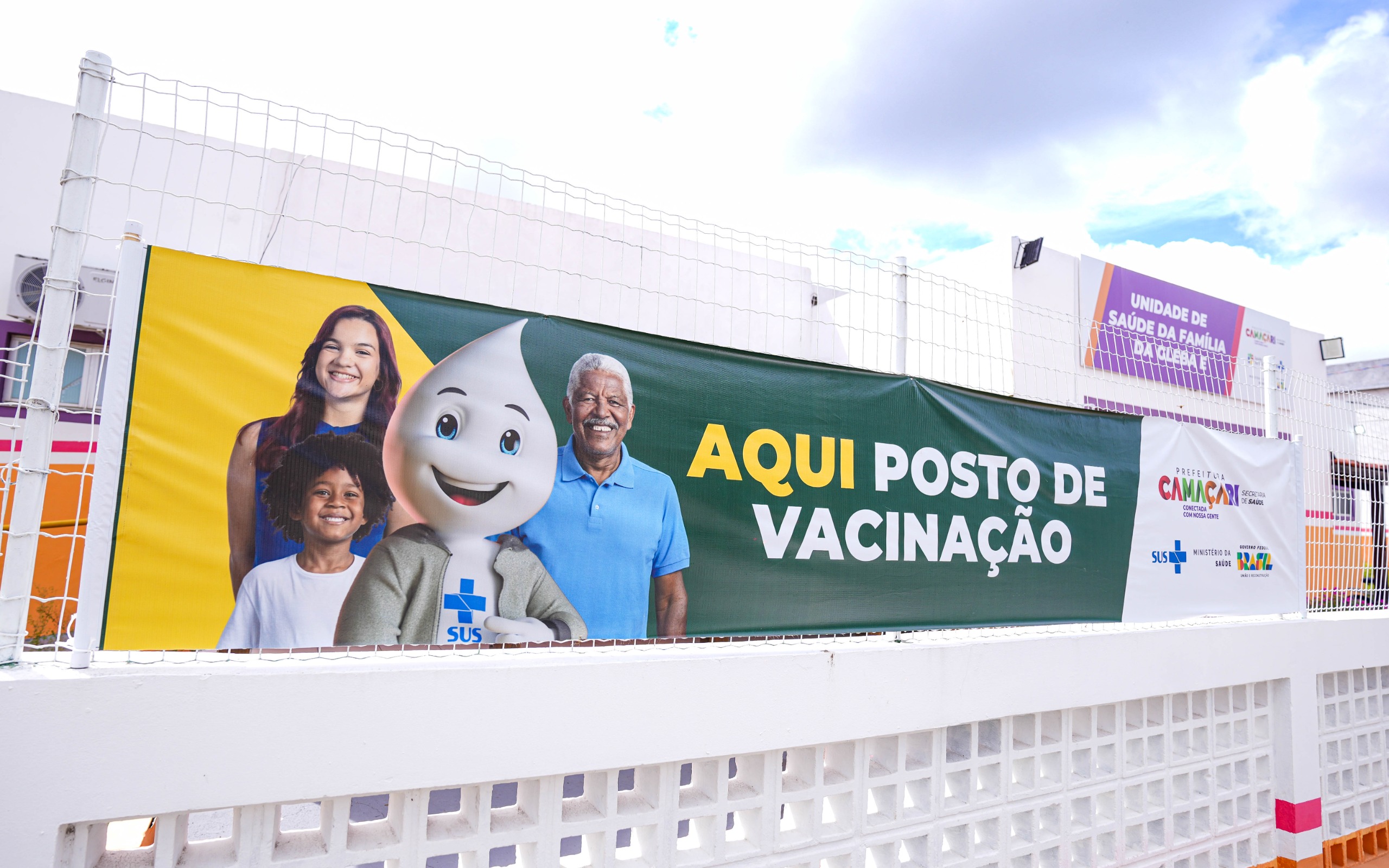 Campanha de vacinação contra a gripe segue nas USFs e UBSs de Camaçari até 30 de maio