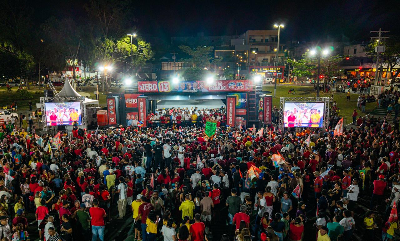 Dr. Marcelo participa de comício do “Time de Lula” em Itapetinga ao lado de Jerônimo, Rui Costa e Jaques Wagner