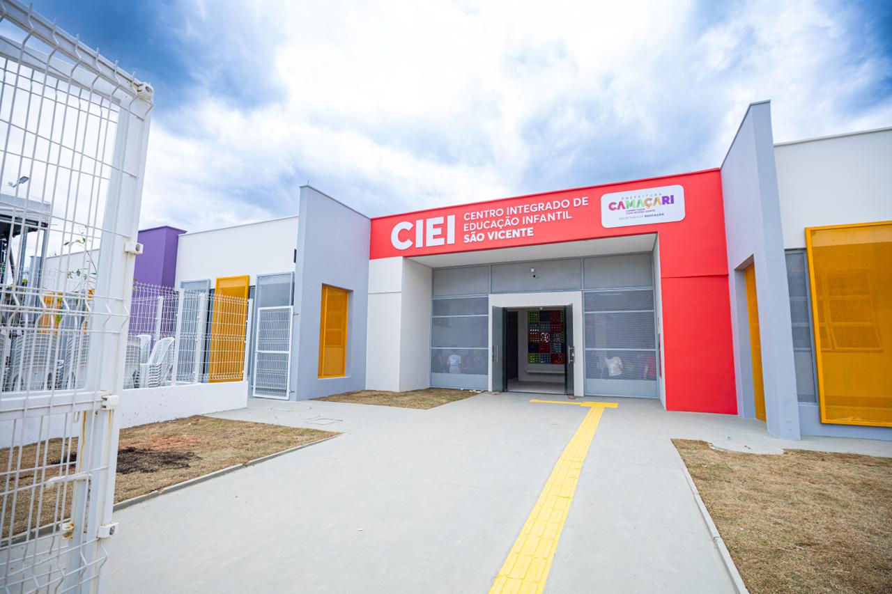Camaçari ganha nova unidade da educação infantil com estrutura 100% climatizada