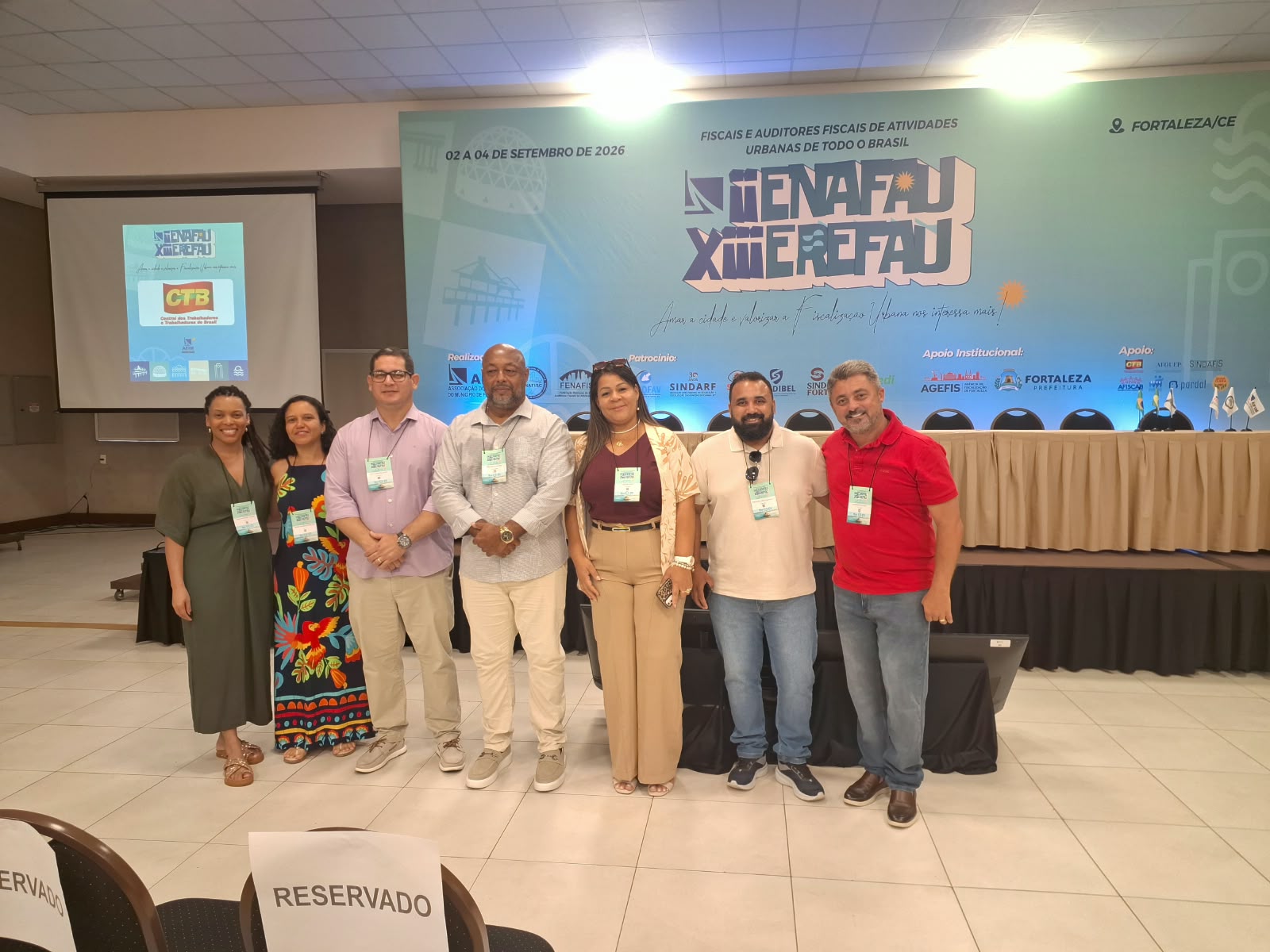 Fiscais da Sedur participam de encontro nacional sobre fiscalização e ordenamento urbano em Fortaleza